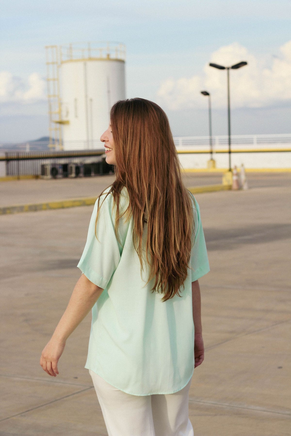 Camisa Verde Pastel