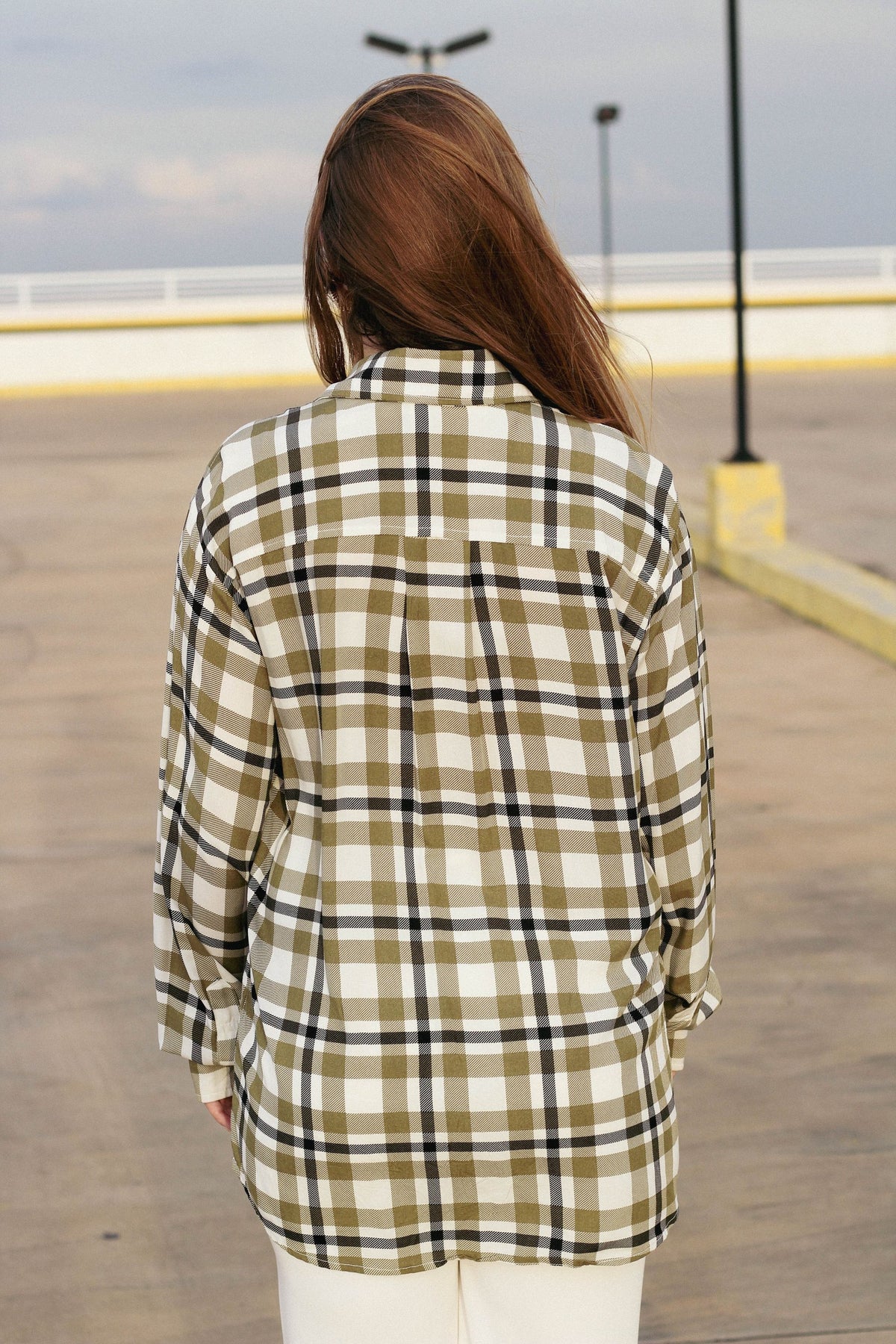 Camisa Xadrez Verde