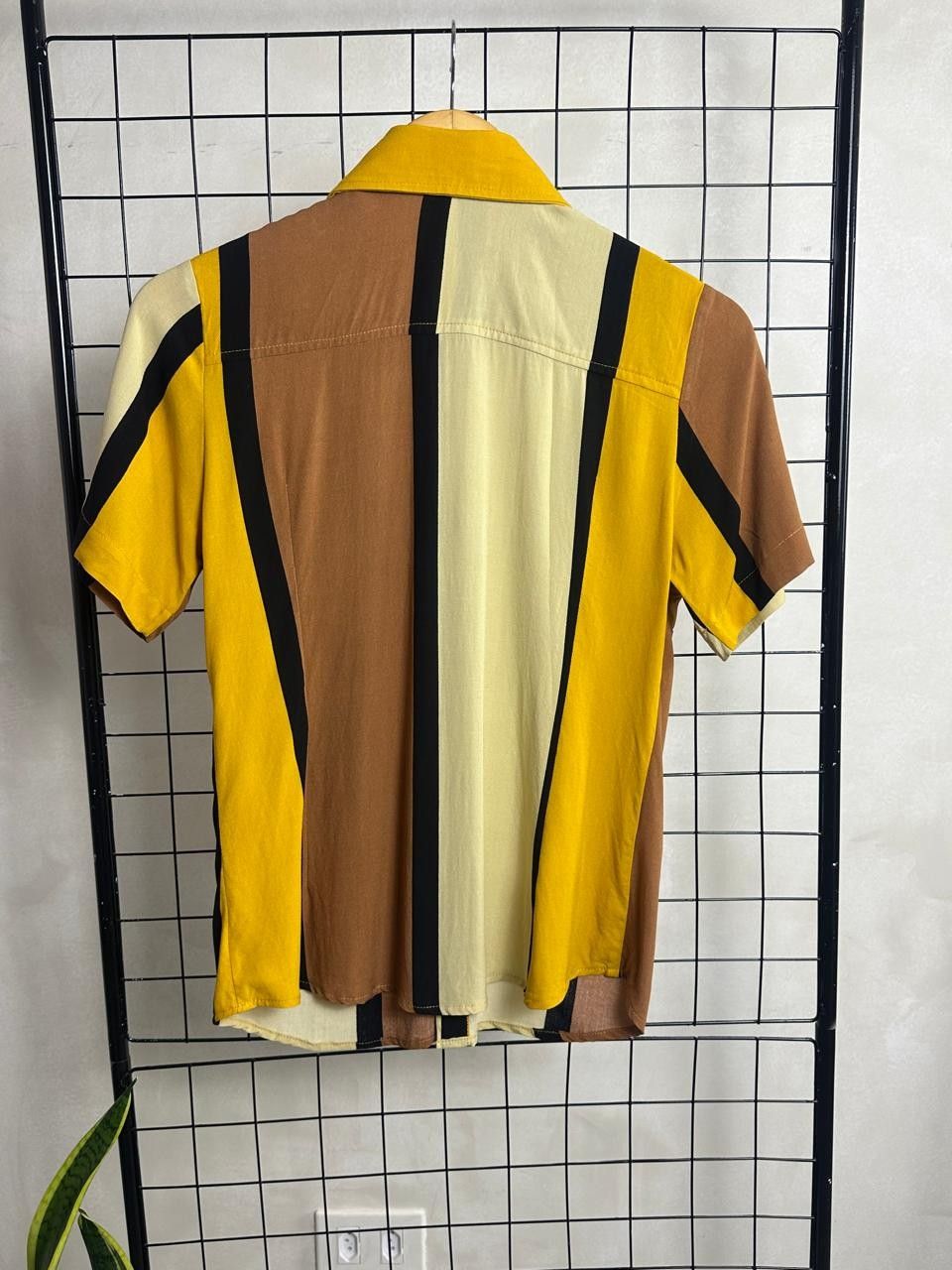 Camisa Listrada Mostarda