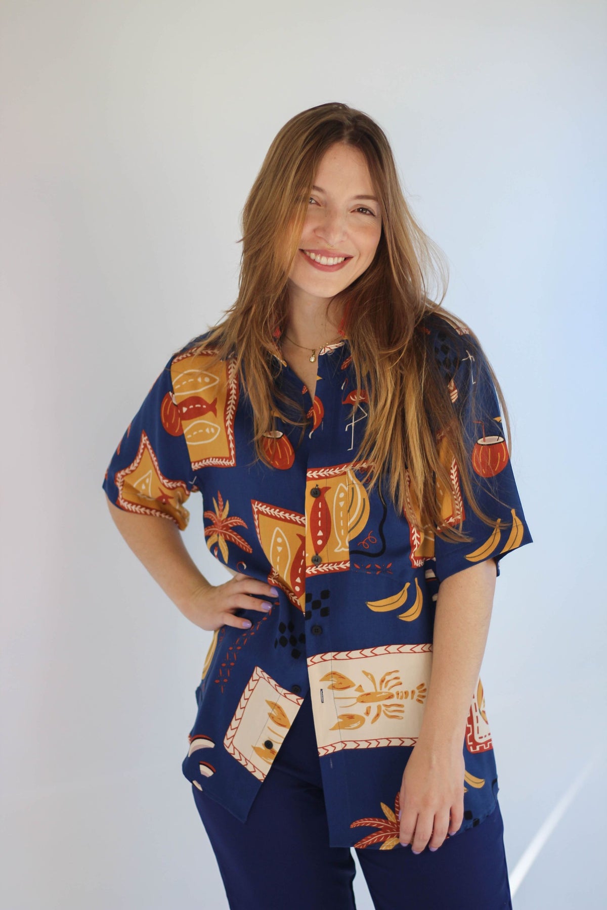 Camisa Ilha Azul