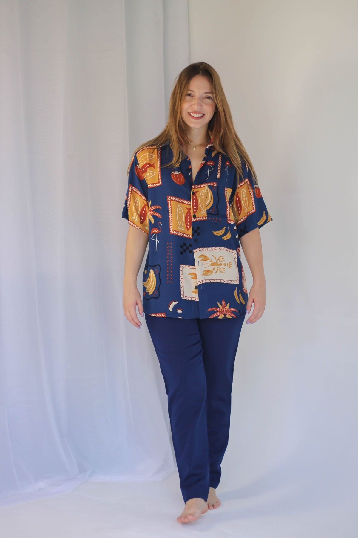 Camisa Ilha Azul