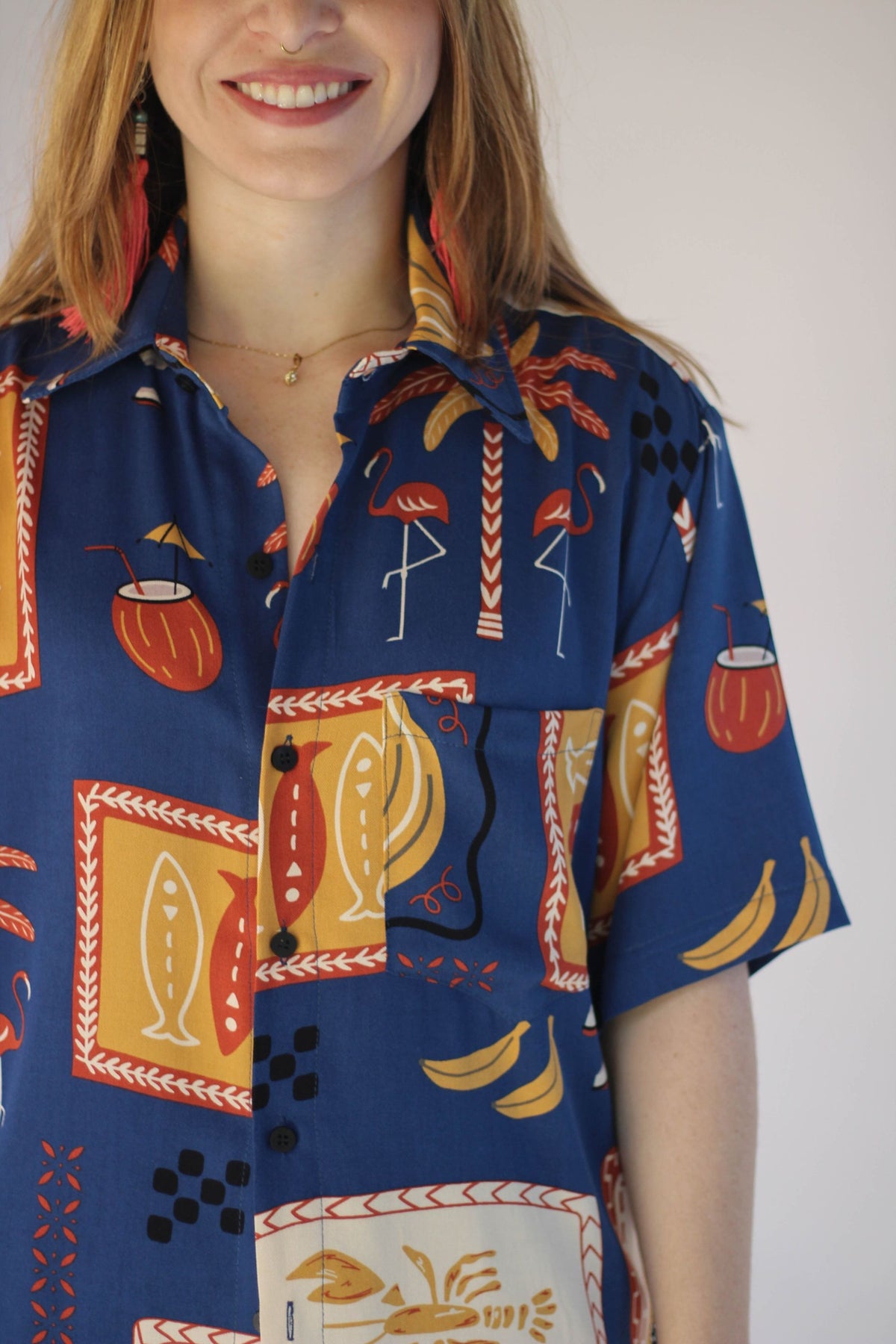 Camisa Ilha Azul