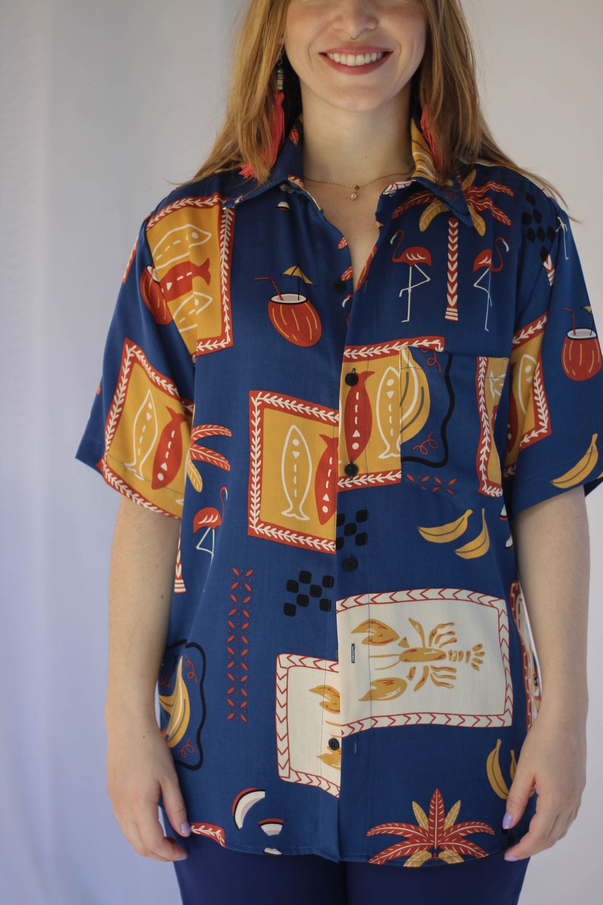 Camisa Ilha Azul