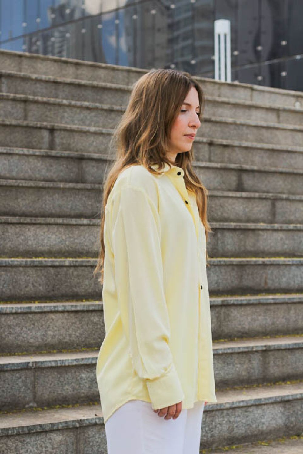 Camisa Amarelo Manteiga