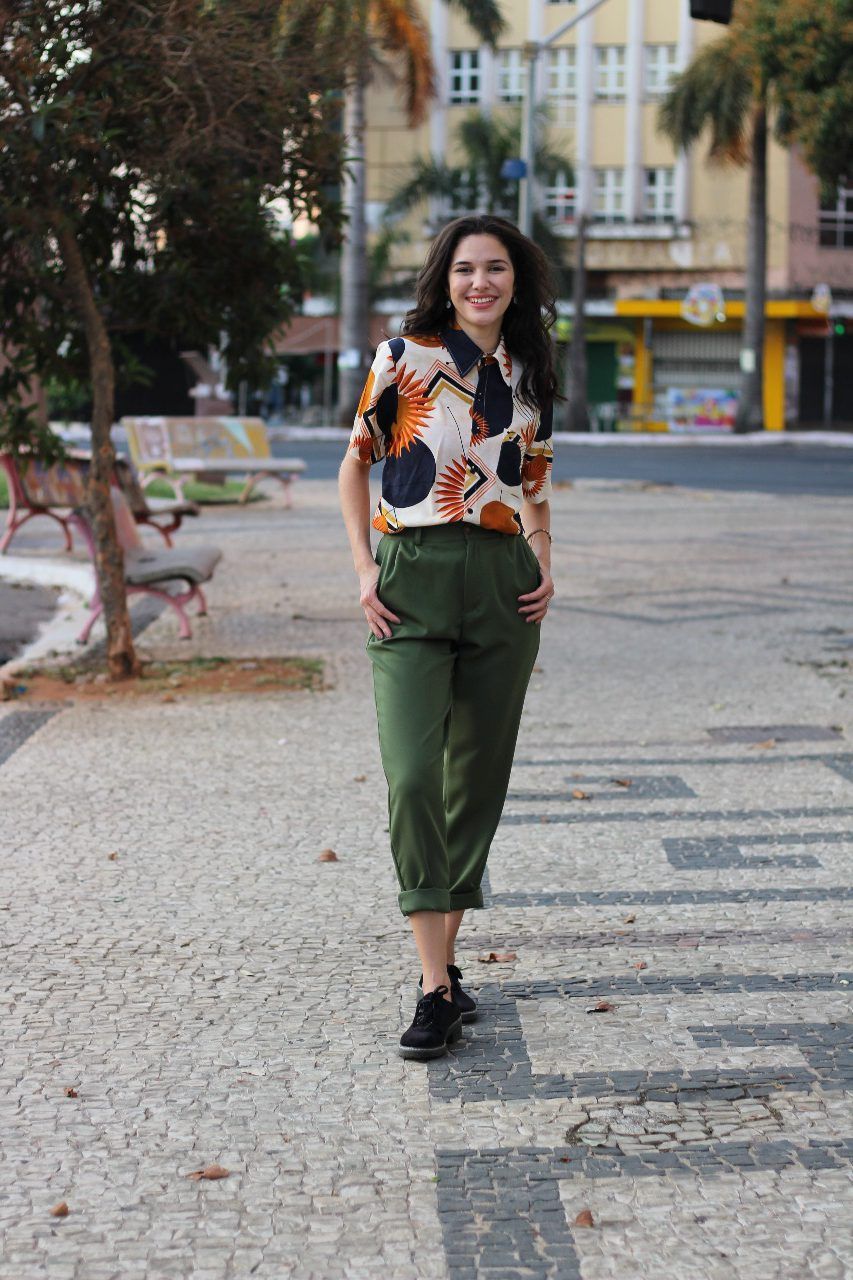 Calça Alfaiataria - Verde