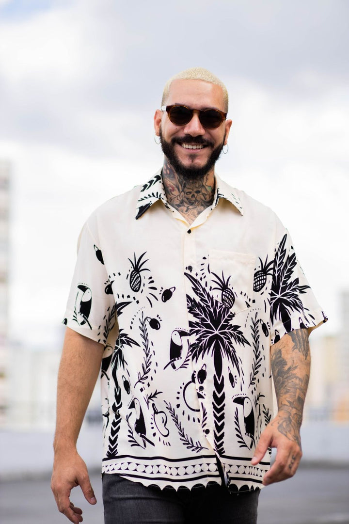 Camisa Cajuzinha Bege