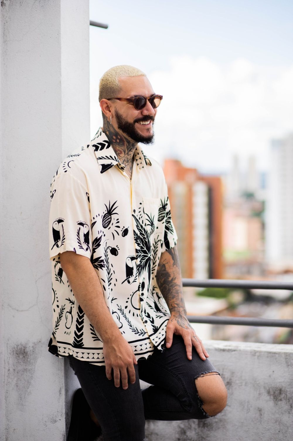 Camisa Cajuzinha Bege