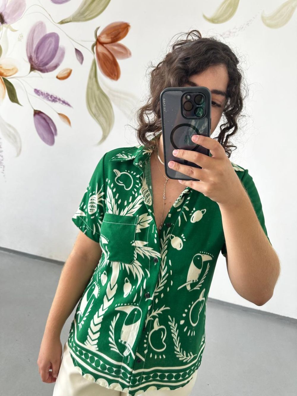 Camisa Cajuzinha Verde