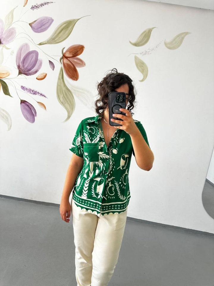 Camisa Cajuzinha Verde