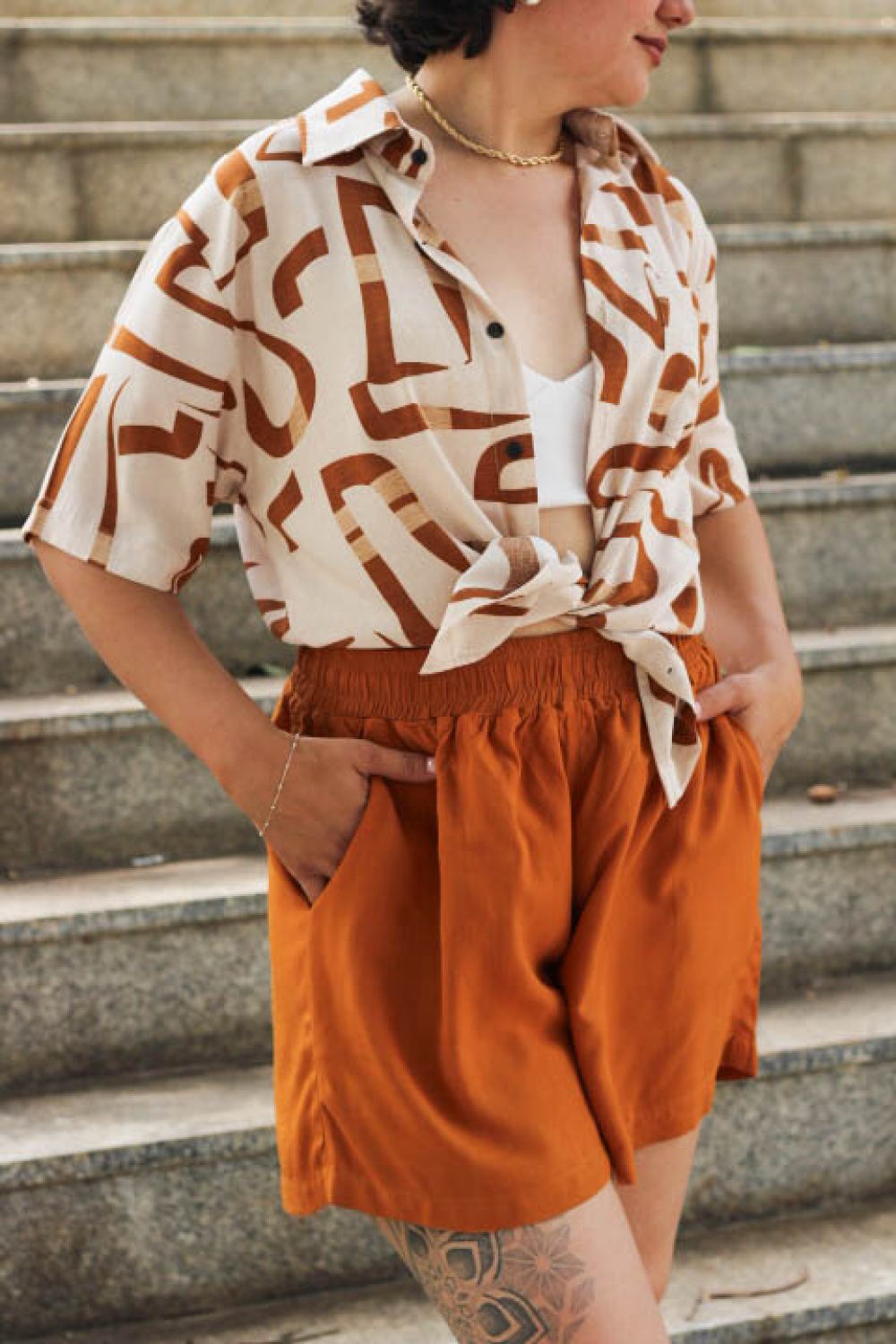 Short Soltinho Liso