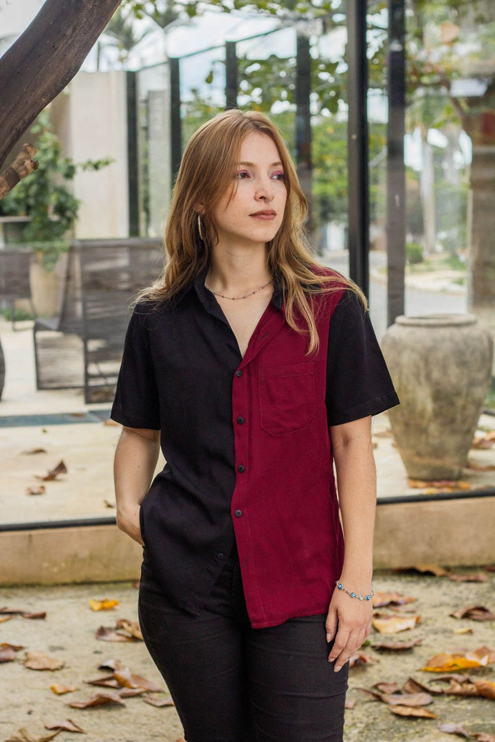 Camisa Duo Vinho 2