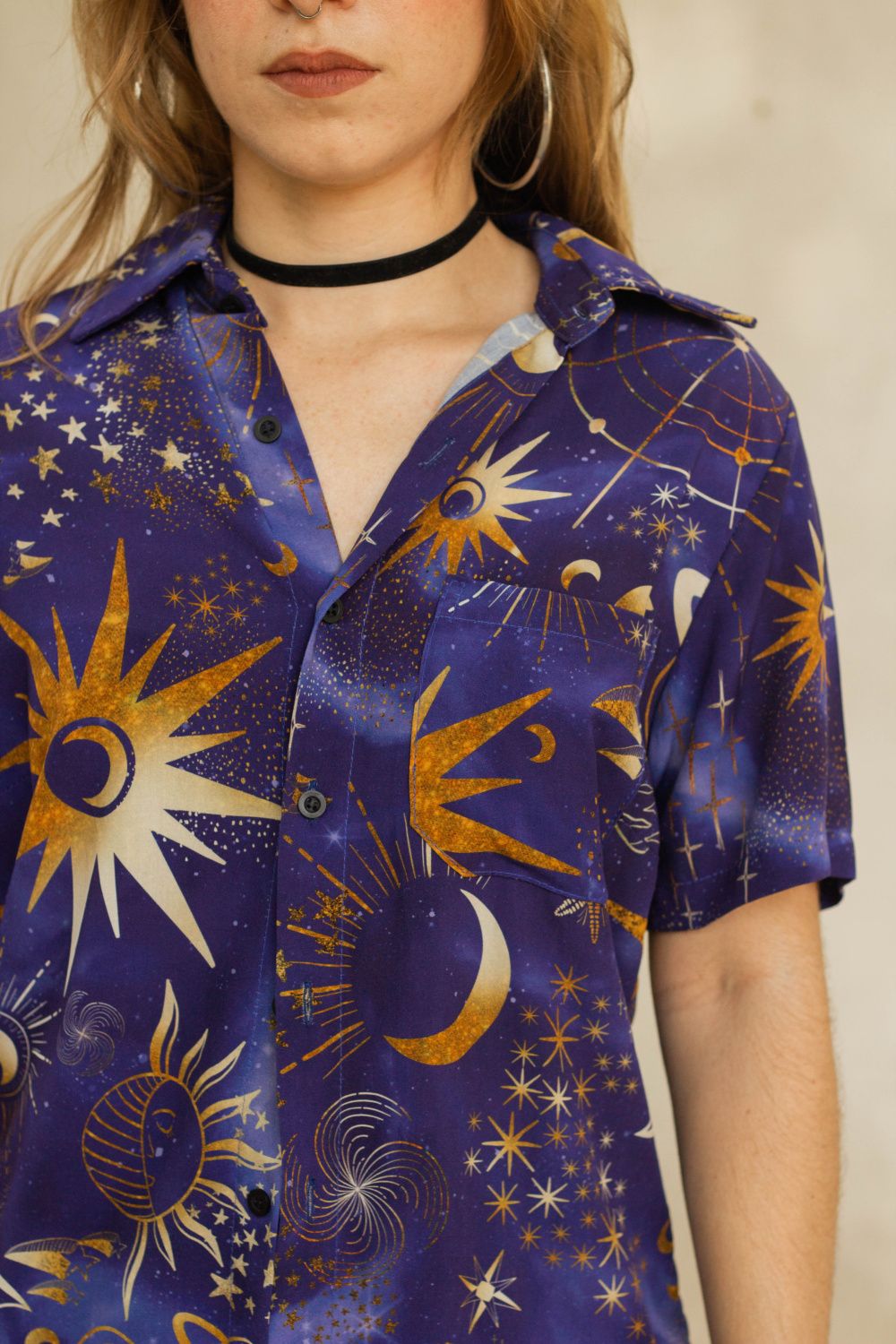 Camisa Estelar Azul