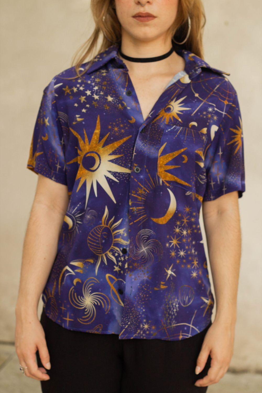 Camisa Estelar Azul