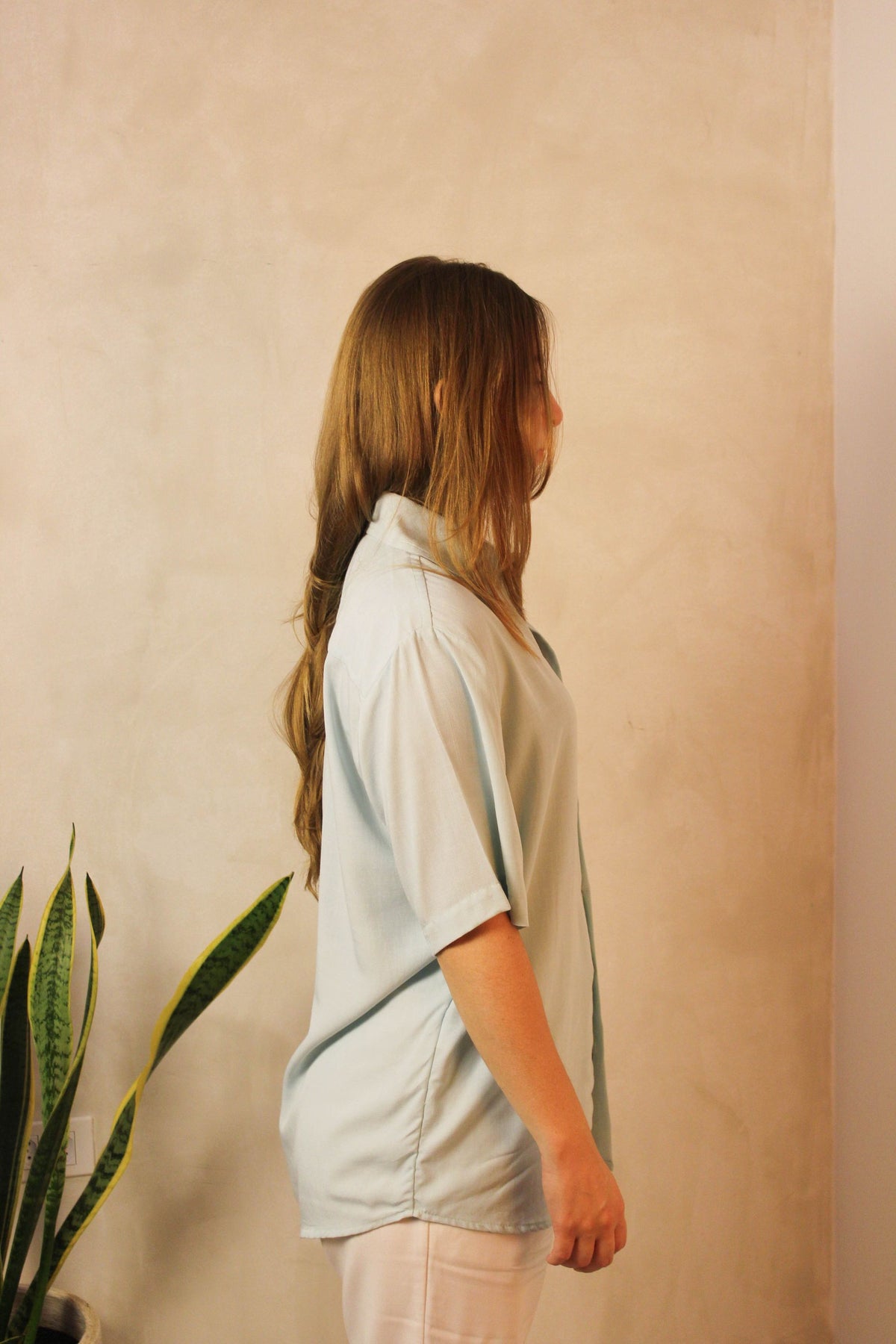 Camisa Azul Brisa