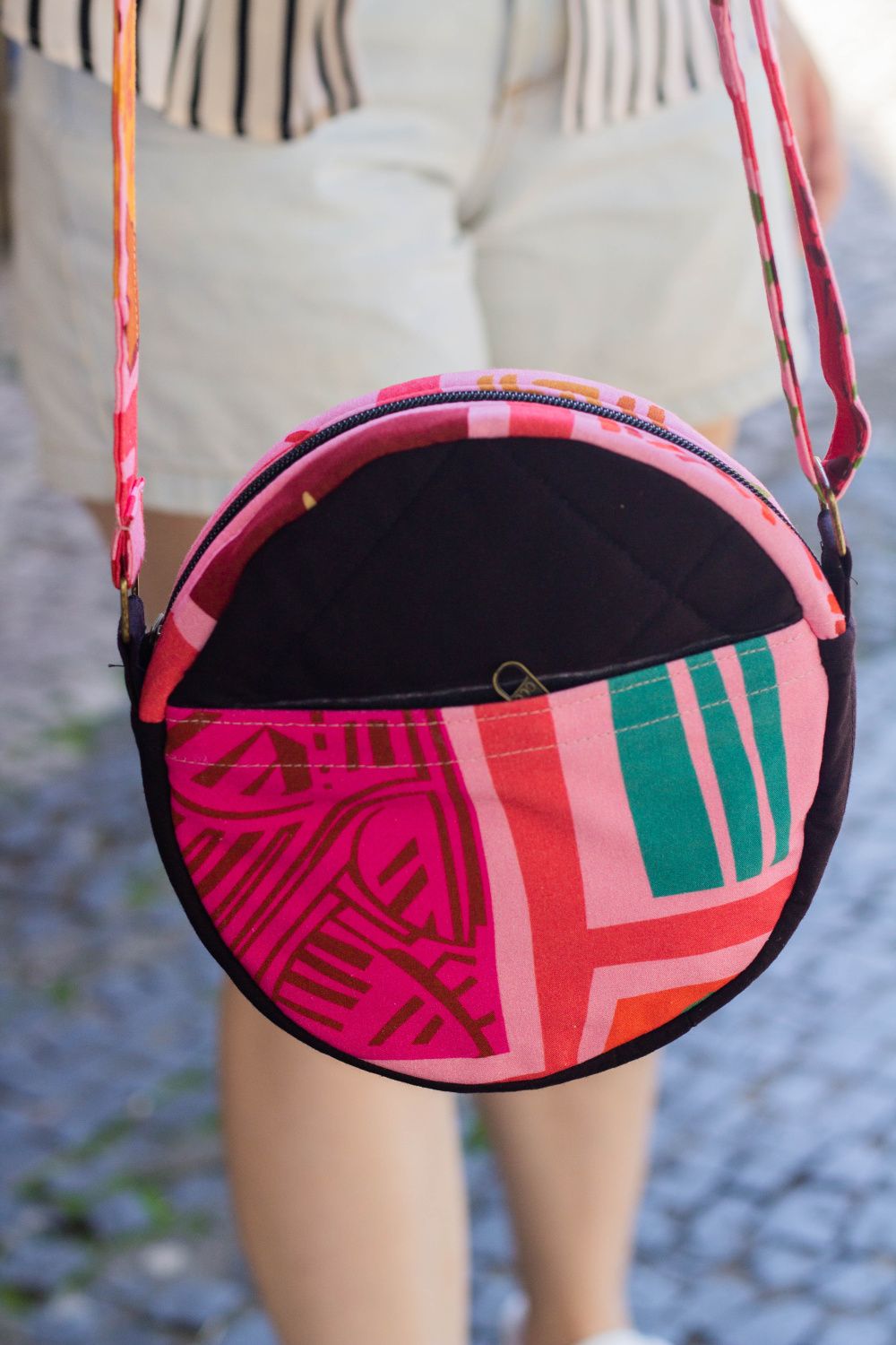 Bolsa Redondinha Rosa