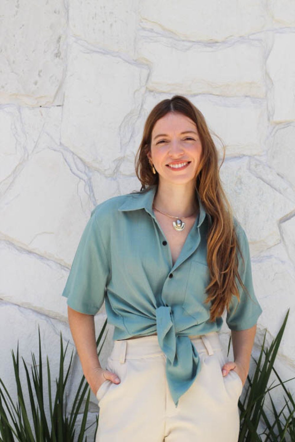 Camisa Verde Núvia
