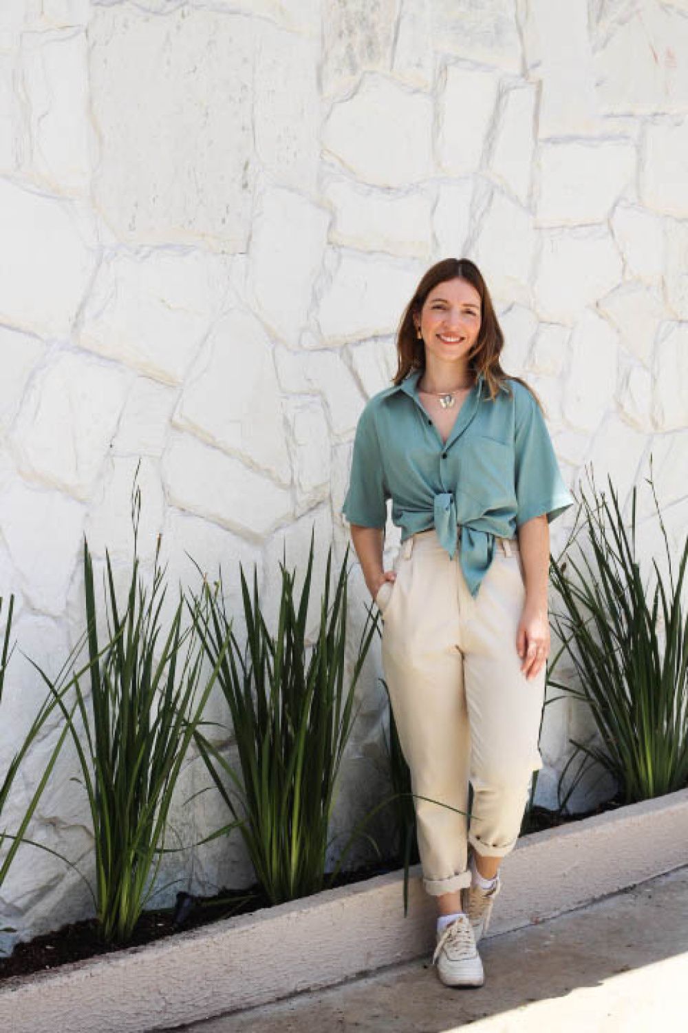 Camisa Verde Núvia