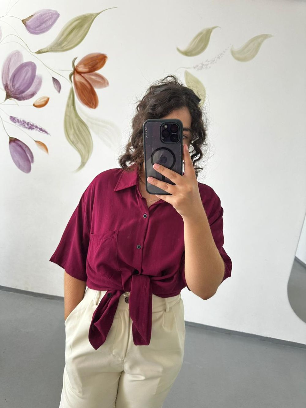 Combo 3 camisas - Bordeaux