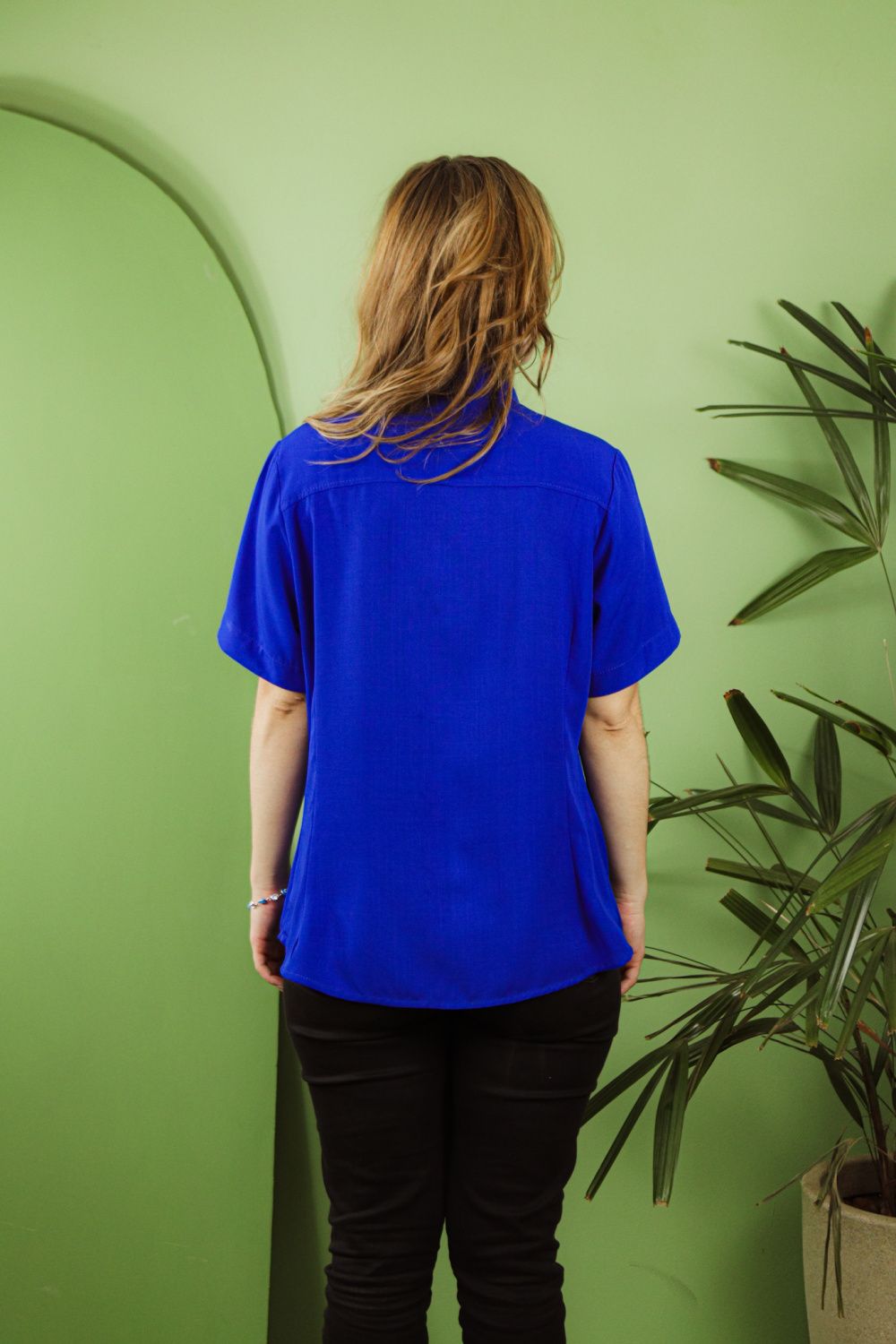 Camisa Azul Royal