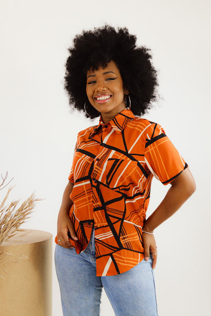 Camisa Geométrica Terra