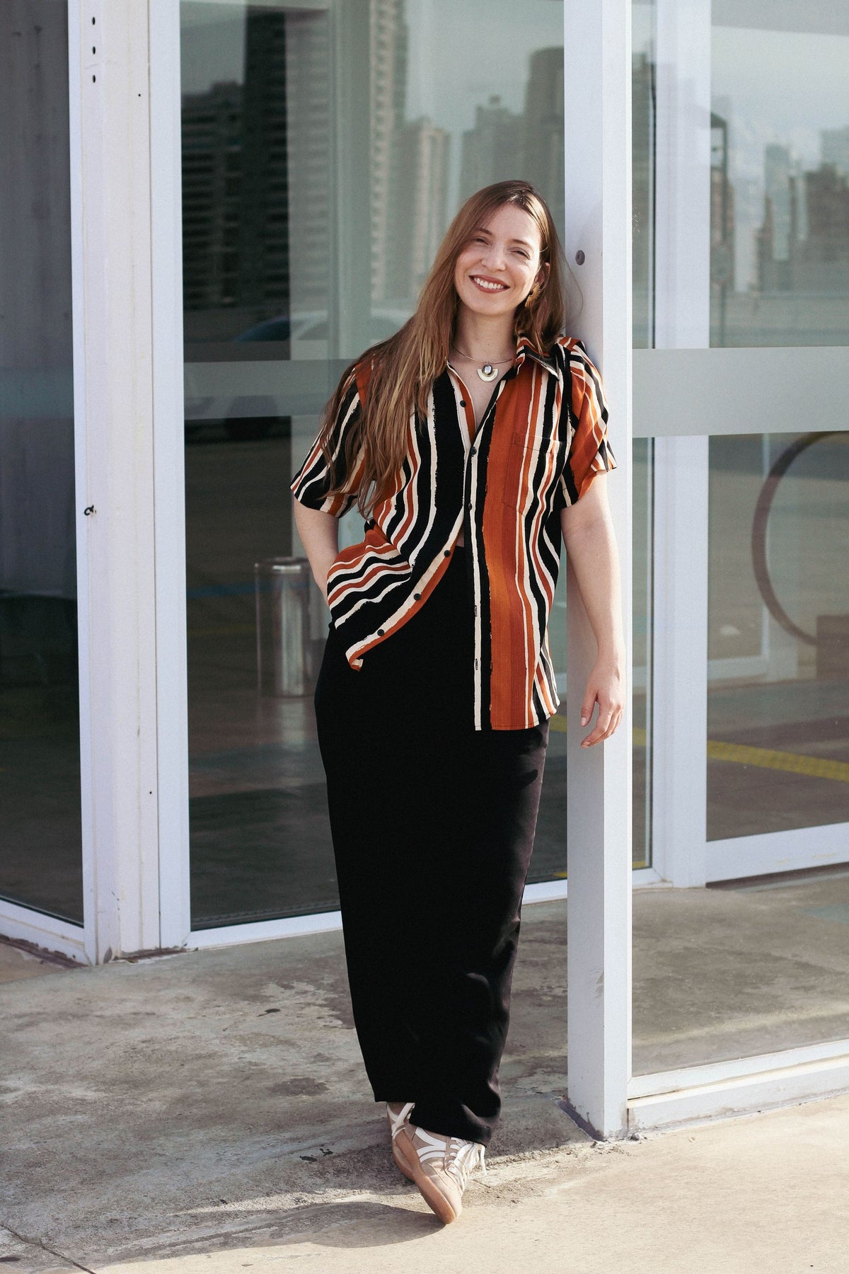Camisa Listrada Sunset