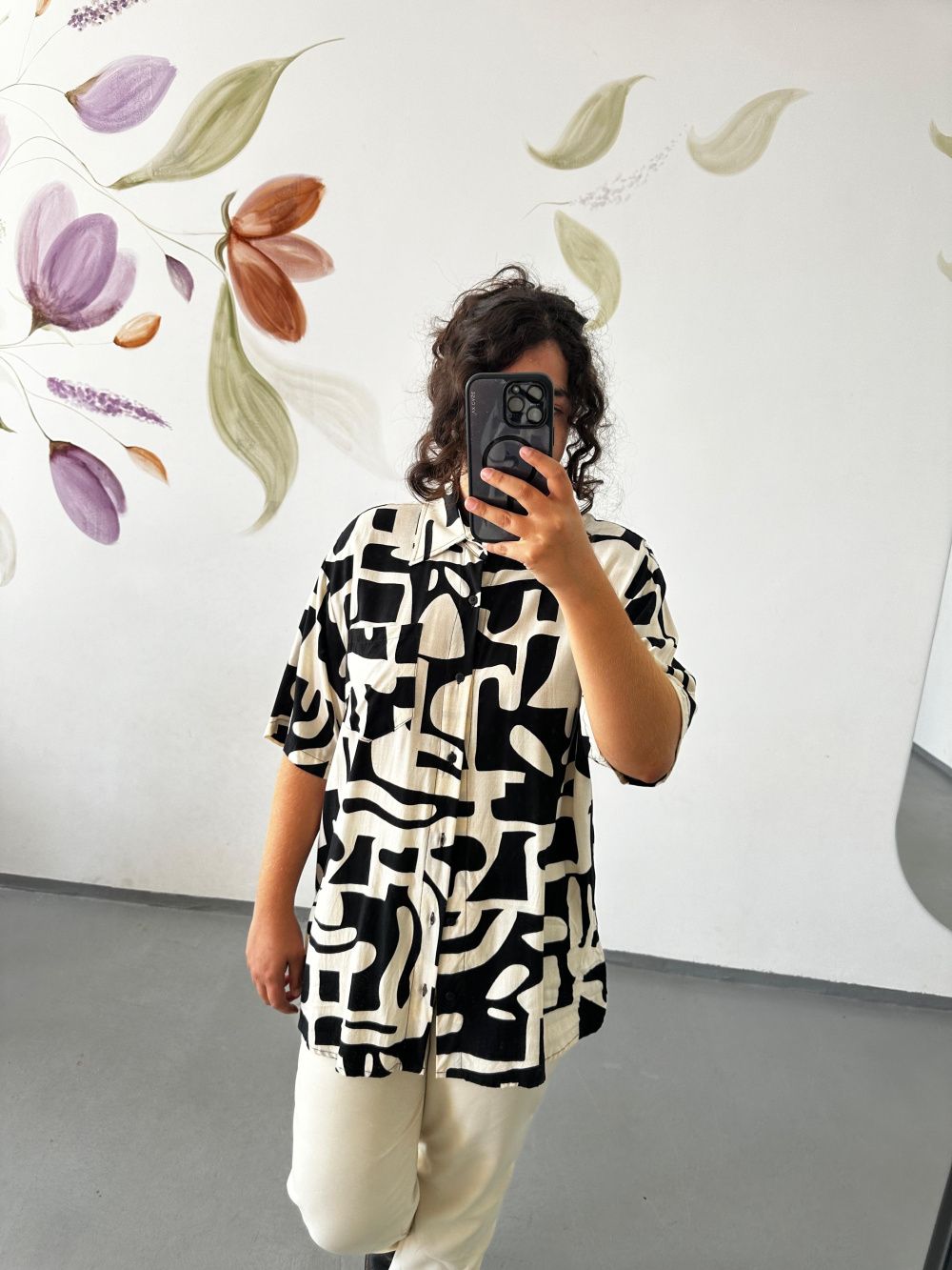Camisa Geo Preta