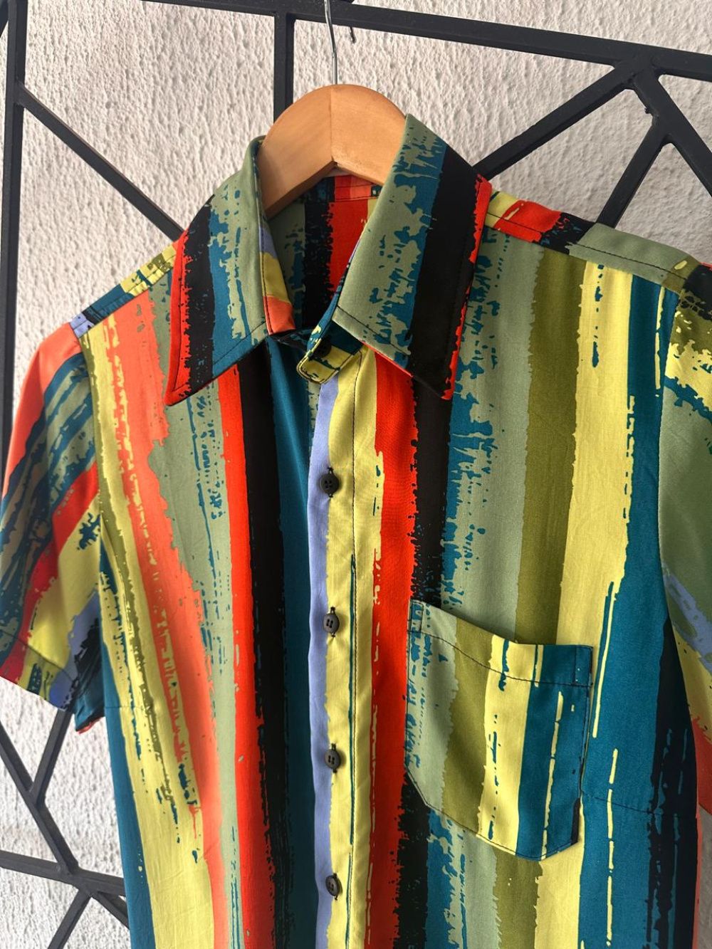 Camisa Listrada Verdes
