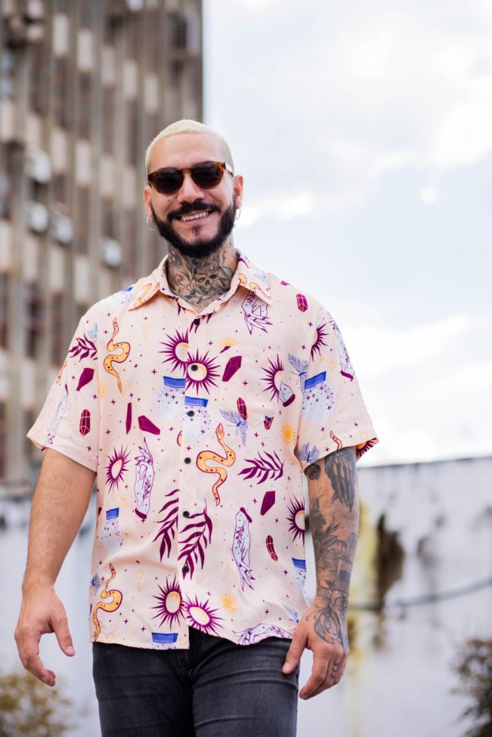 Camisa Mística Roxa