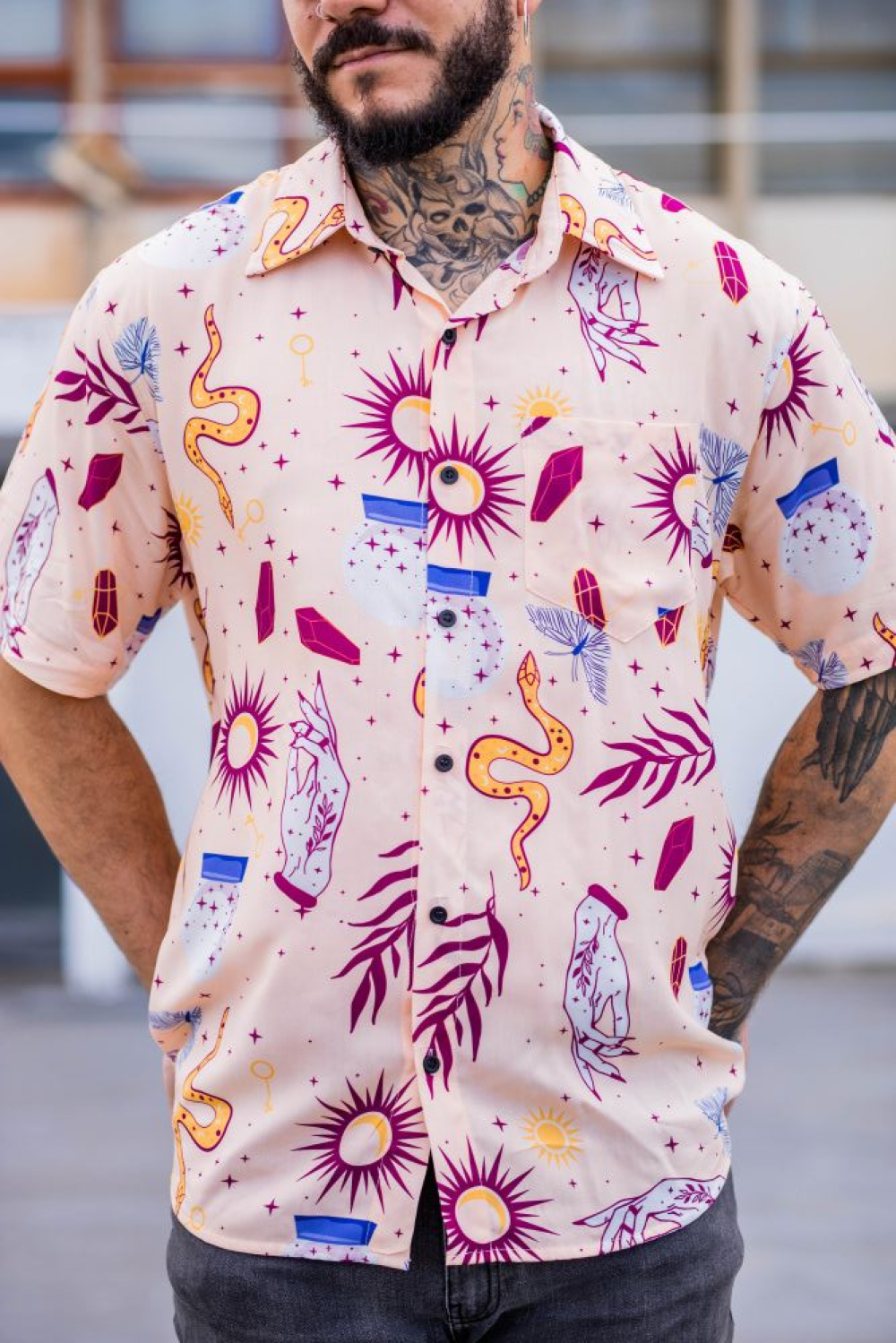 Camisa Mística Roxa