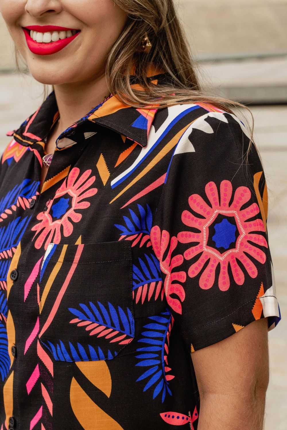 Camisa Oásis Amarela