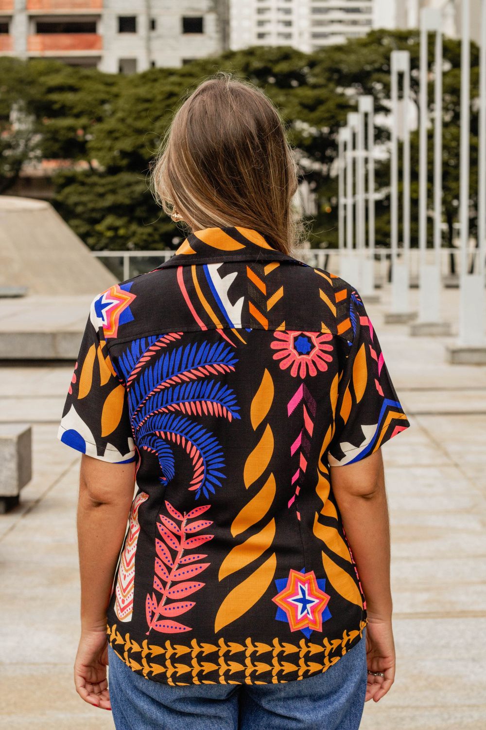 Camisa Oásis Amarela
