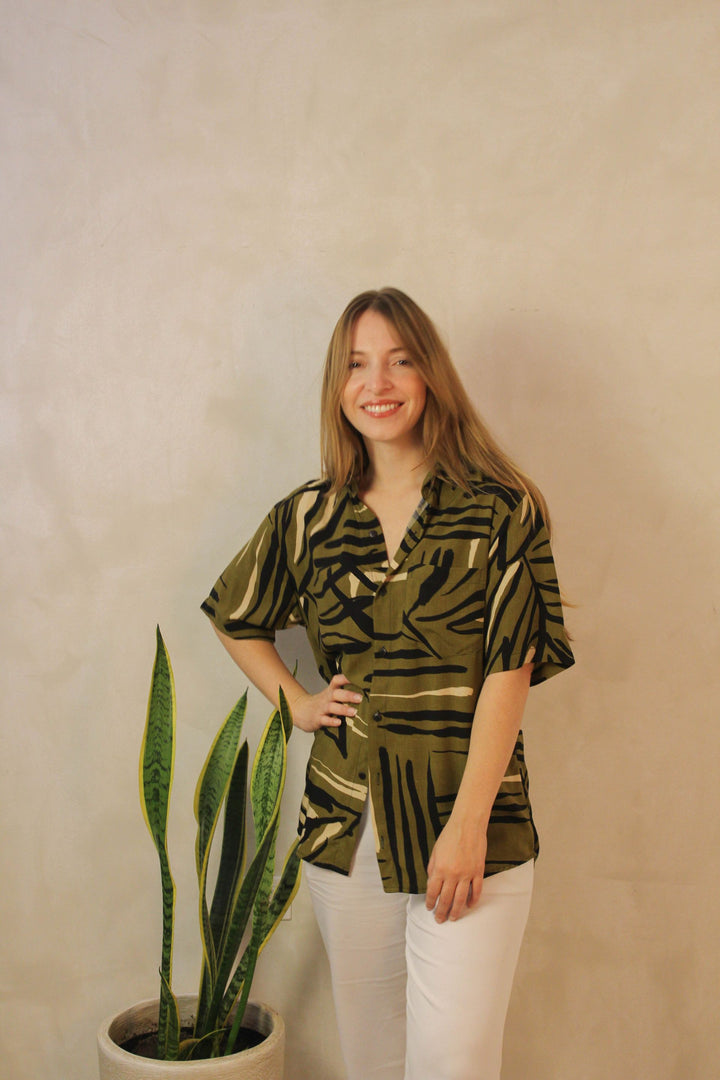 Camisa Verde Mata