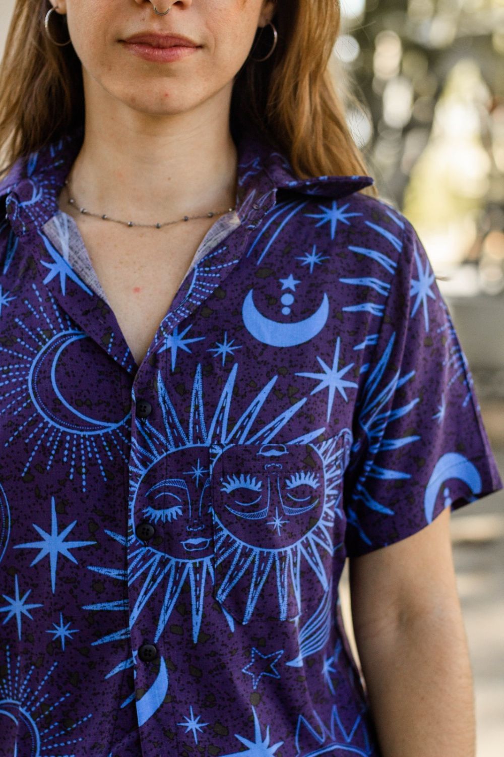 Camisa Sol Azul