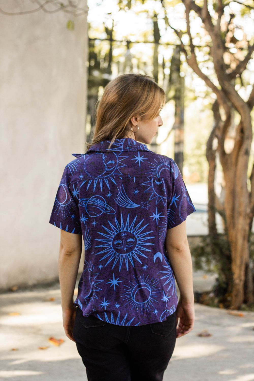 Camisa Sol Azul