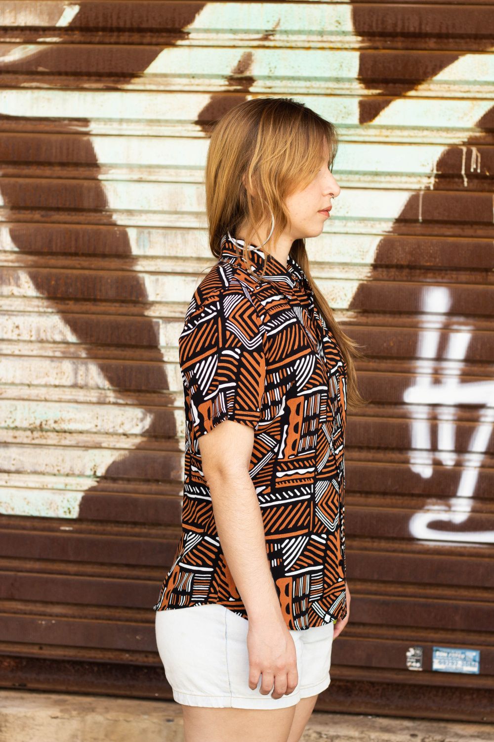 Camisa Tribal Preta