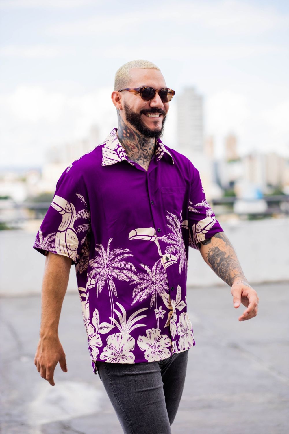 Camisa Tucano Roxo