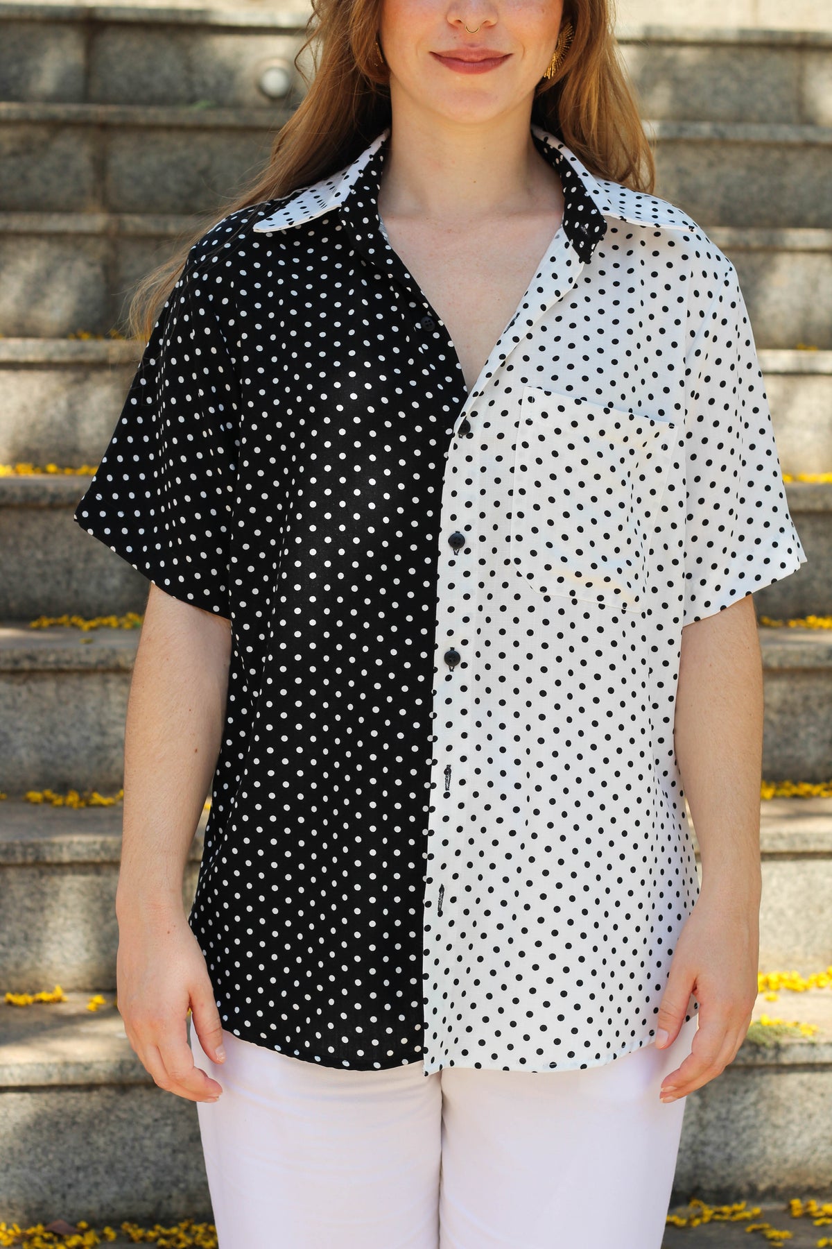 Camisa Duo Bolinhas