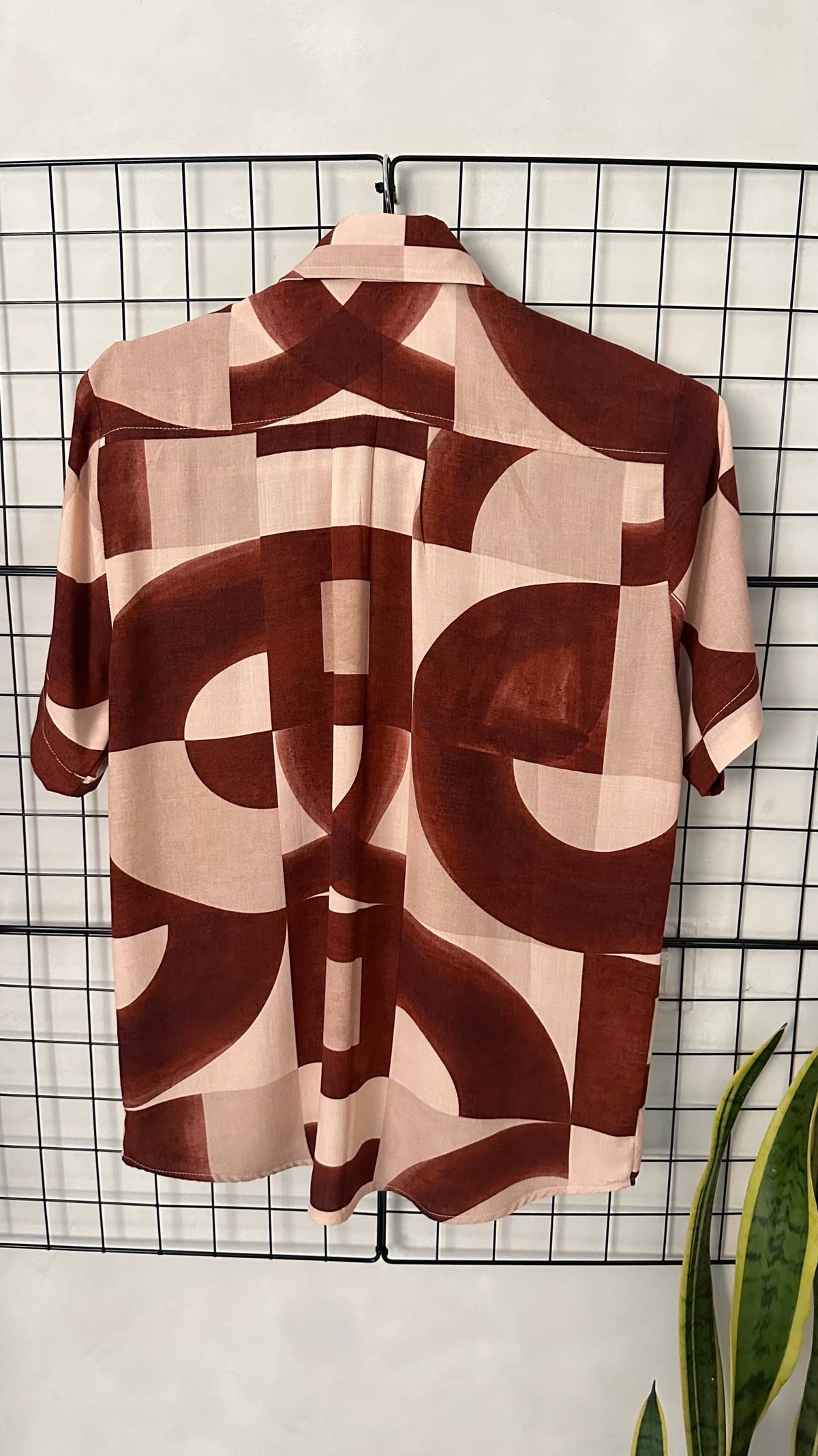 Camisa Solar Marrom
