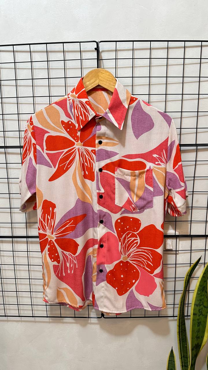 Camisa Hibisco Solar